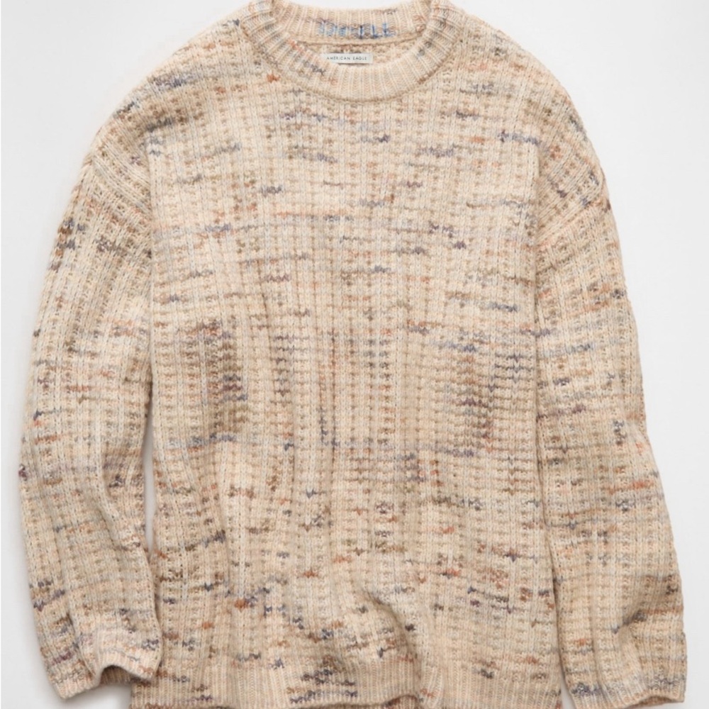 American Eagle AE oversized waffle sweater new with tags